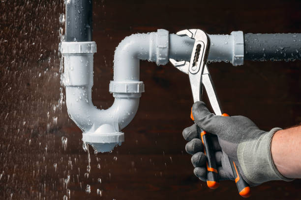 Professional Leak Detection technician working in Old Town, ME